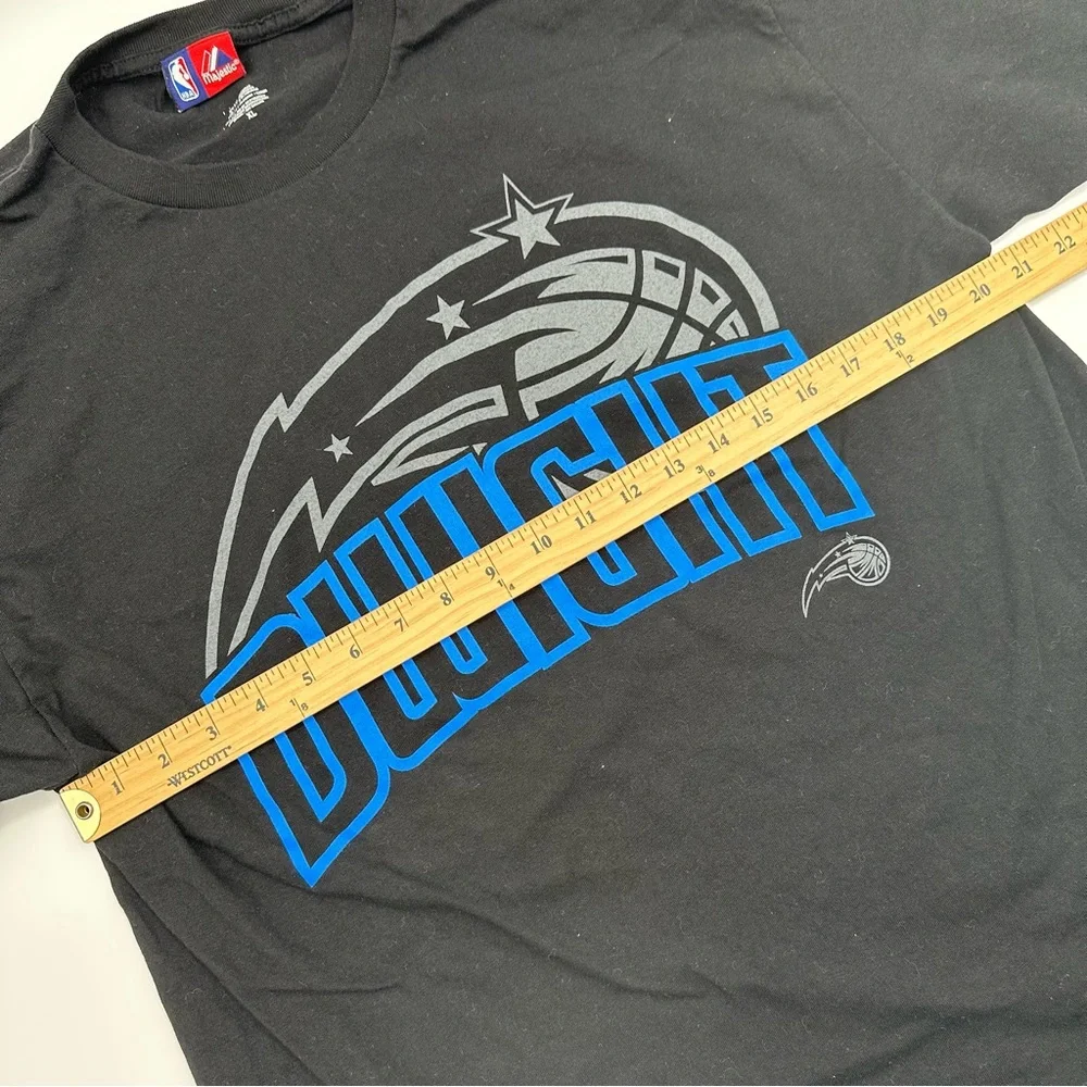 Majestic 2000s Men’s XL Dwight Howard Orlando Magic Graphic T-shirt Back Hit NBA